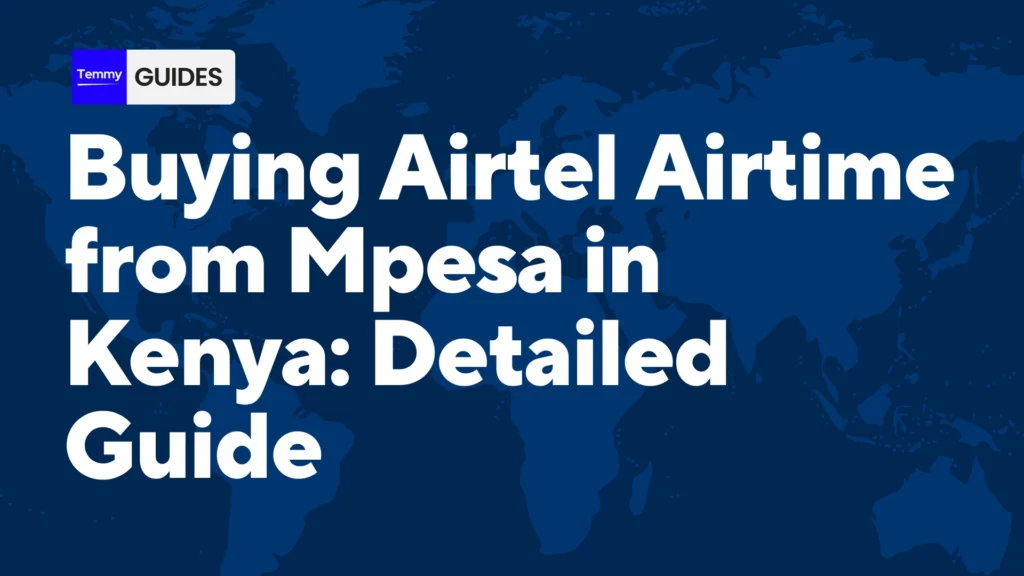 buying airtel airtime from mpesa in Kenya 2024