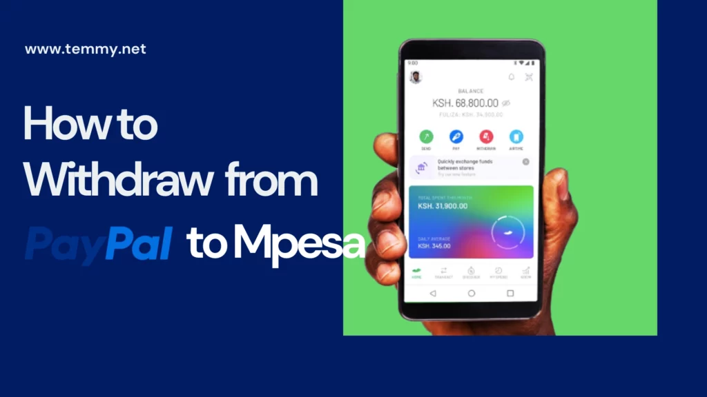 how to withdraw from paypal to mpesa